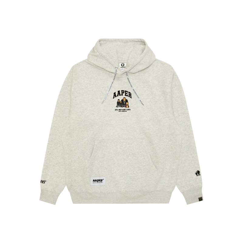 Толстовка с аппликацией логотипа A Bathing APE Aape, серо-белый
Толстовка с аппликацией логотипа A Bathing APE Aape, серо-белый