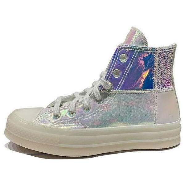 Кроссовки chuck 70 high 'summer glow - white iridescent' Converse, белый
Кроссовки chuck 70 high 'summer glow - white iridescent' Converse, белый