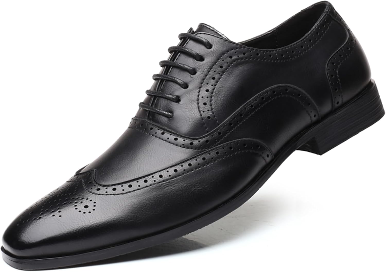 Мужские классические туфли из кожи, деловые оксфорды и дерби, броги с крыльями, ретро-туфли для мужчин Abborora, черный
Мужские классические туфли из кожи, деловые оксфорды и дерби, броги с крыльями, ретро-туфли для мужчин Abborora, черный