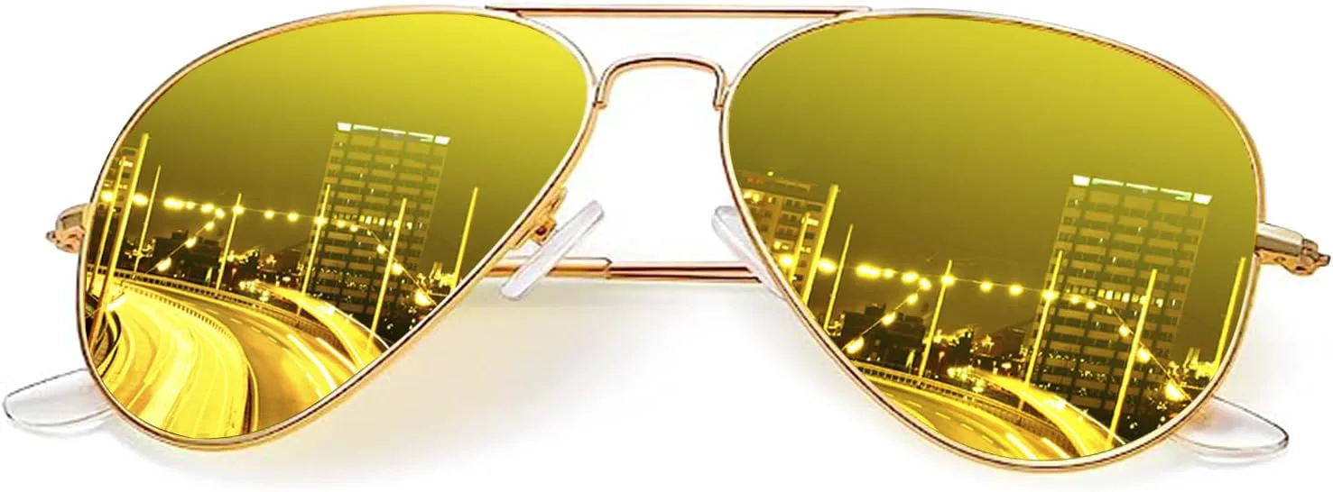 Классические солнцезащитные очки-авиаторы KALIYADI для мужчин и женщин, очки для вождения, поляризованные линзы, блокирующие УФ-излучение, D Night Vision
Классические солнцезащитные очки-авиаторы KALIYADI для мужчин и женщин, очки для вождения, поляризованные линзы, блокирующие УФ-излучение, D Night Vision