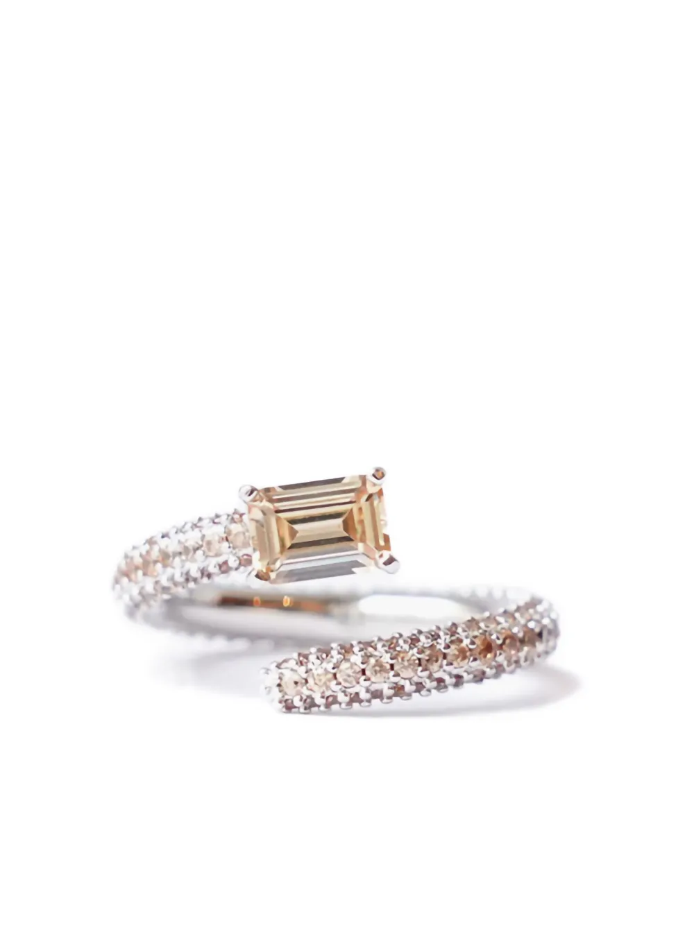 Кольцо Twist с цирконами Izabel Display, золотой 
Кольцо Twist с цирконами Izabel Display, золотой