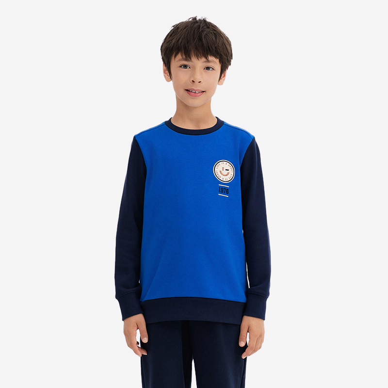 Молодёжная флисовая толстовка Domyos 500 синяя
Молодёжная флисовая толстовка Domyos 500 синяя