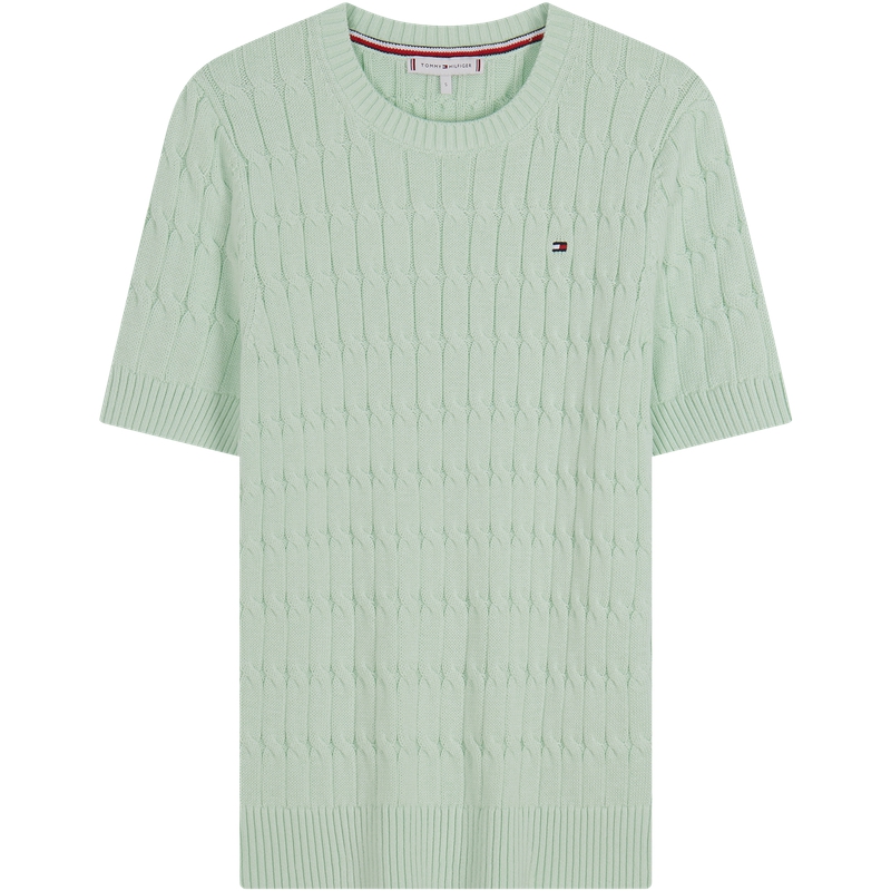 Tommy Hilfiger Вязаный свитер кабельной вязкой
Tommy Hilfiger Вязаный свитер кабельной вязкой