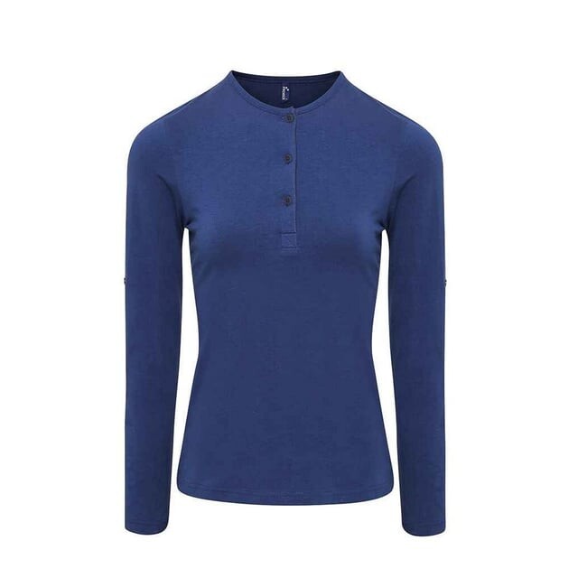 Женская футболка с простыми закатанными рукавами Long John Premier, синий
Женская футболка с простыми закатанными рукавами Long John Premier, синий