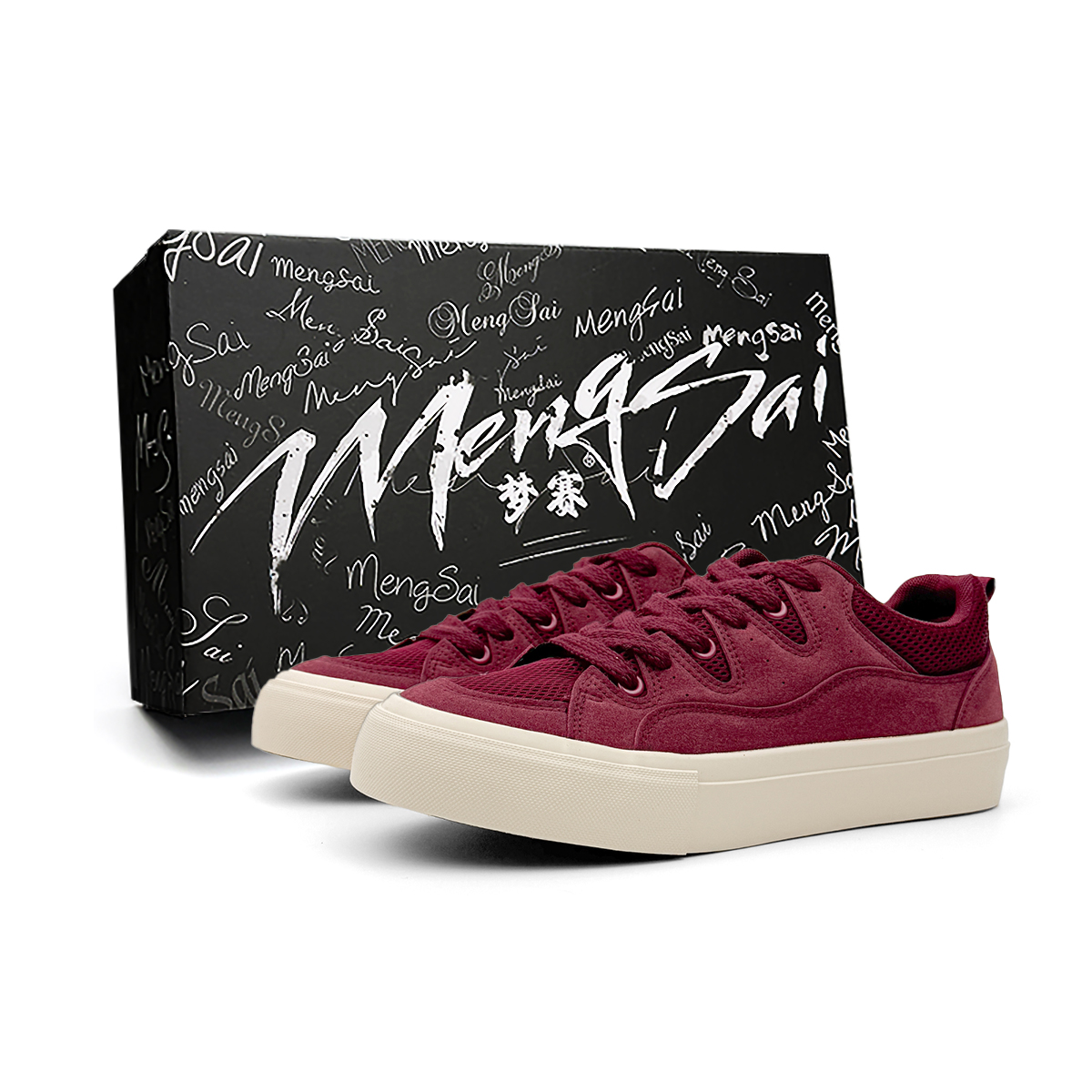 Mengsai Амортизирующие, износостойкие низкие кроссовки для скейтбординга, мужские, ангоровые, красные
Mengsai Амортизирующие, износостойкие низкие кроссовки для скейтбординга, мужские, ангоровые, красные