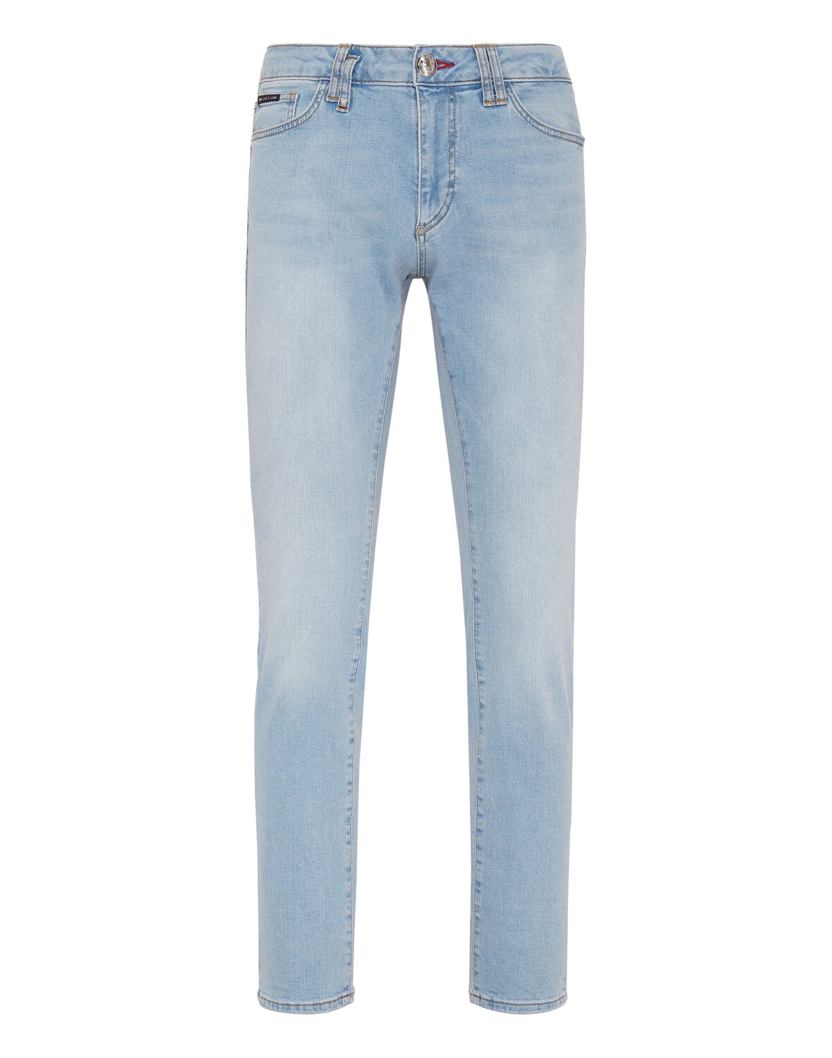 Джинсовые брюки Slim Fit Basic Philipp Plein, цвет Light Rush Blue 
Джинсовые брюки Slim Fit Basic Philipp Plein, цвет Light Rush Blue