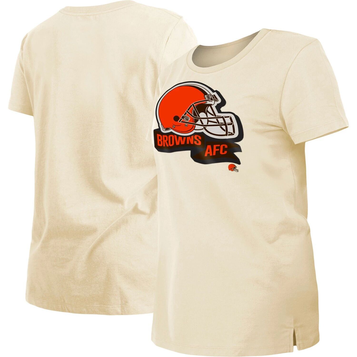 Женская кремовая футболка New Era Cleveland Browns с хромированной боковой линией New Era, Бежевый, Женская кремовая футболка New Era Cleveland Browns с хромированной боковой линией New Era
Женская кремовая футболка New Era Cleveland Browns с хромированной боковой линией New Era, Бежевый, Женская кремовая футболка New Era Cleveland Browns с хромированной боковой линией New Era