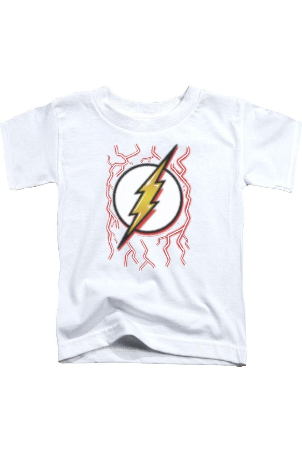 Футболка с коротким рукавом для малышей DC Comics Flash с аэрографией молнии Gildan, белый
Футболка с коротким рукавом для малышей DC Comics Flash с аэрографией молнии Gildan, белый