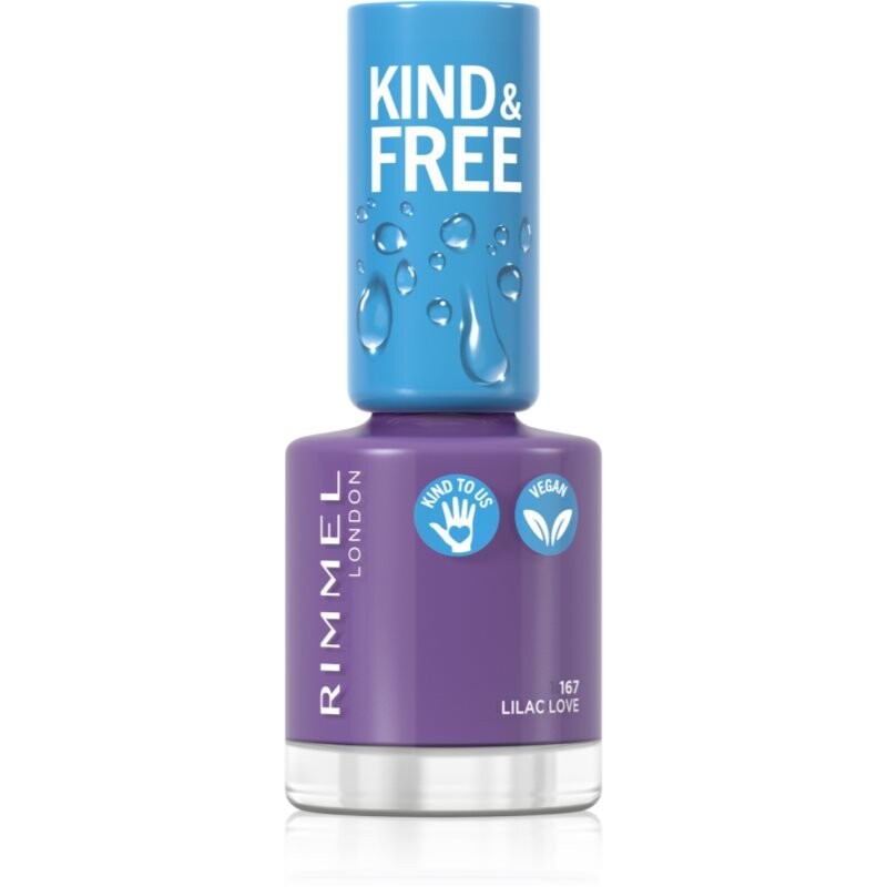 Лак для ногтей Rimmel Kind & Free оттенок 167 Сиреневая любовь 8 мл
Лак для ногтей Rimmel Kind & Free оттенок 167 Сиреневая любовь 8 мл