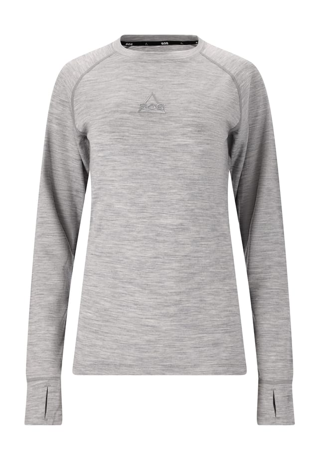 Рубашка с длинными рукавами нуук с высококачественной обработкой шерсти Sos, серый
Рубашка с длинными рукавами нуук с высококачественной обработкой шерсти Sos, серый