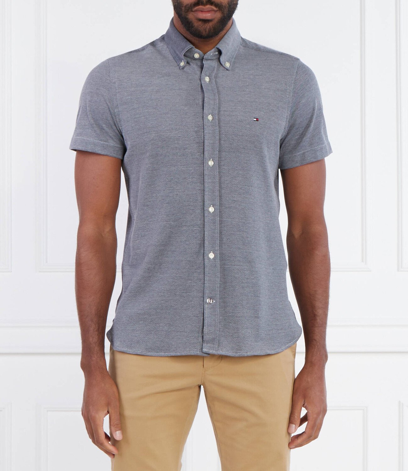 Рубашка Tommy Hilfiger Slim Fit, цвет grafite
Рубашка Tommy Hilfiger Slim Fit, цвет grafite