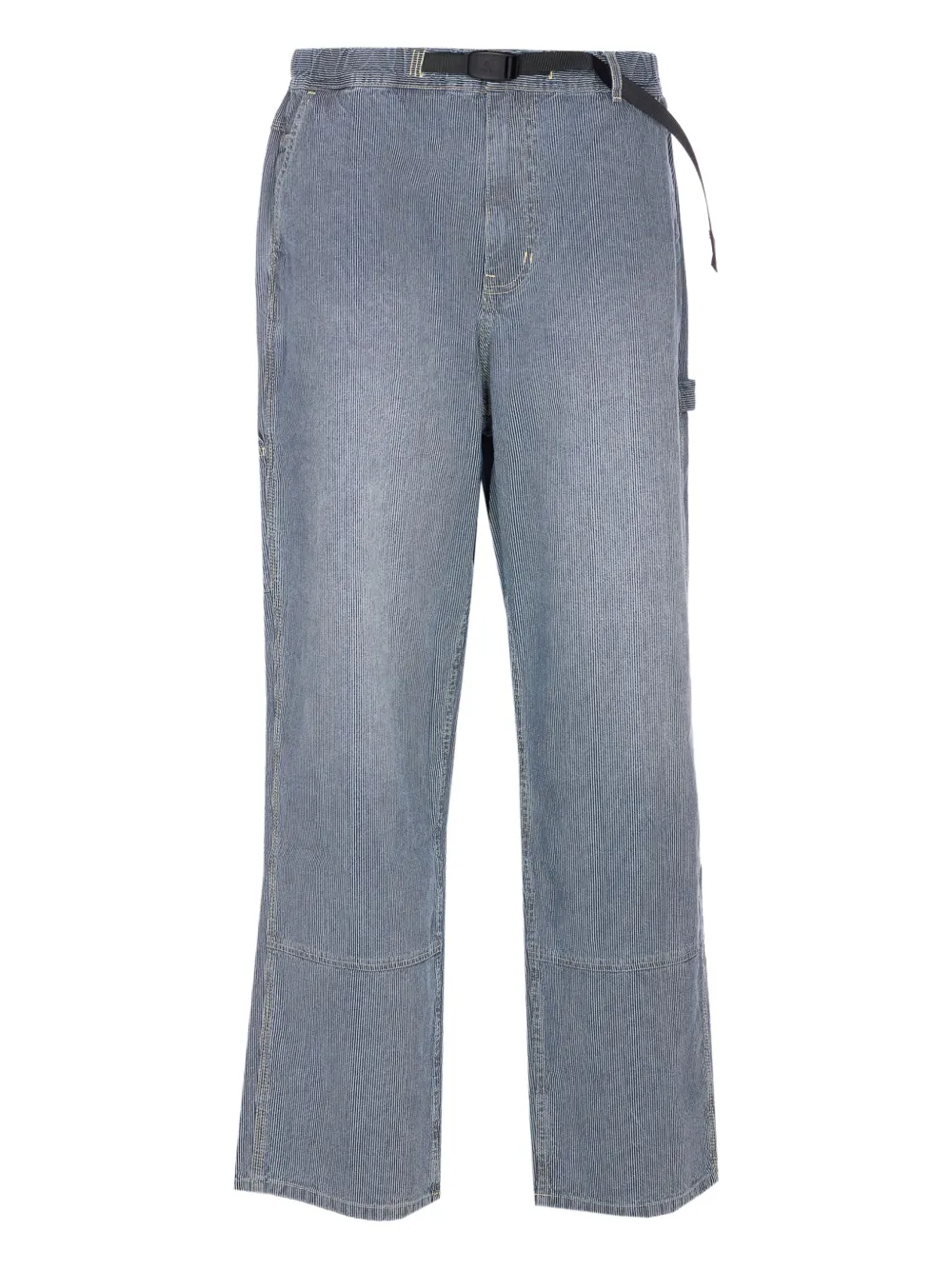 Полосатые брюки с поясом Gramicci, синий
Полосатые брюки с поясом Gramicci, синий