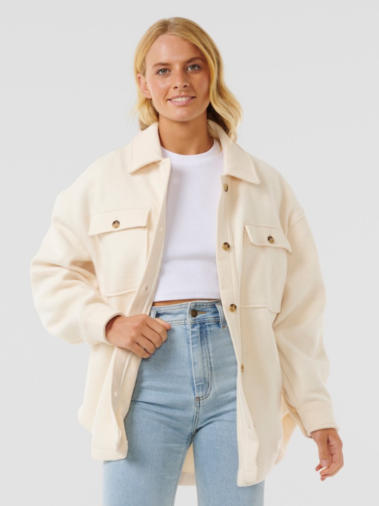 Куртка Rip Curl High Tide Fleece Shacket Jacke, off white
Куртка Rip Curl High Tide Fleece Shacket Jacke, off white