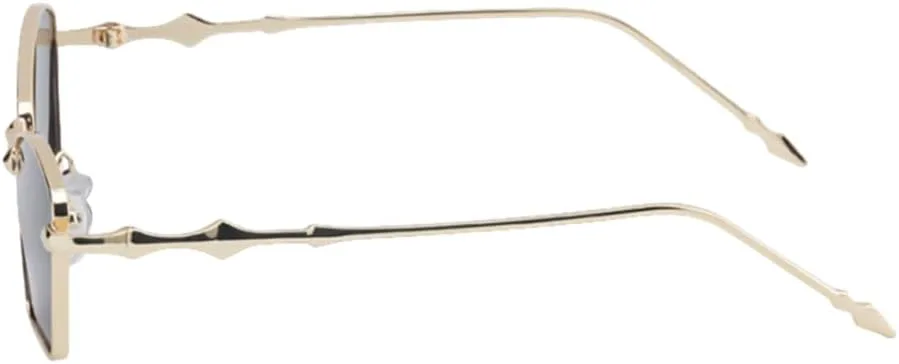 Солнцезащитные очки в металлической оправе прямоугольной формы для женщин, роскошные ретро-очки неправильной формы, модные солнцезащитные очки TYUVIVO, C4 Silvergray
Солнцезащитные очки в металлической оправе прямоугольной формы для женщин, роскошные ретро-очки неправильной формы, модные солнцезащитные очки TYUVIVO, C4 Silvergray