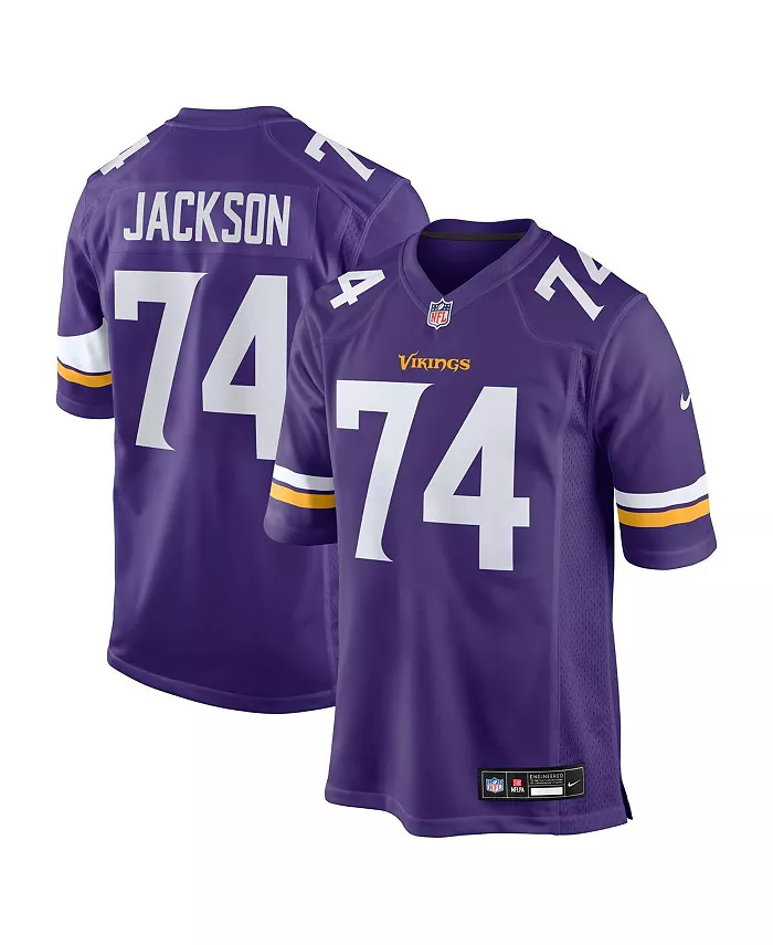 Мужская игровая футболка Donovan Jackson Purple Minnesota Vikings, выбор в первом раунде драфта NFL 2025 Nike
Мужская игровая футболка Donovan Jackson Purple Minnesota Vikings, выбор в первом раунде драфта NFL 2025 Nike