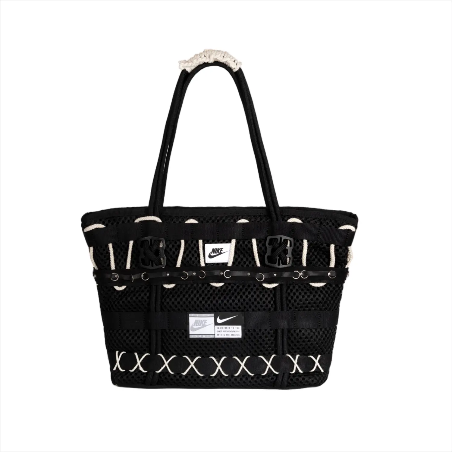 Nike Сумка-шоппер из полиэстера, Black 
Nike Сумка-шоппер из полиэстера, Black