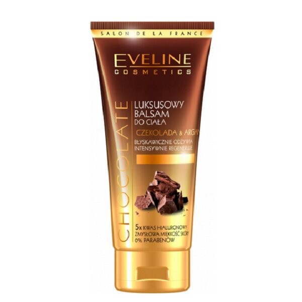 Eveline Cosmetics, Шоколад, бальзам для тела, Шоколад и Аргана, 200 мл
Eveline Cosmetics, Шоколад, бальзам для тела, Шоколад и Аргана, 200 мл