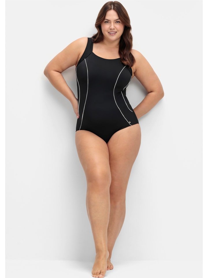 Купальник sheego, черно-белый
Купальник sheego, черно-белый