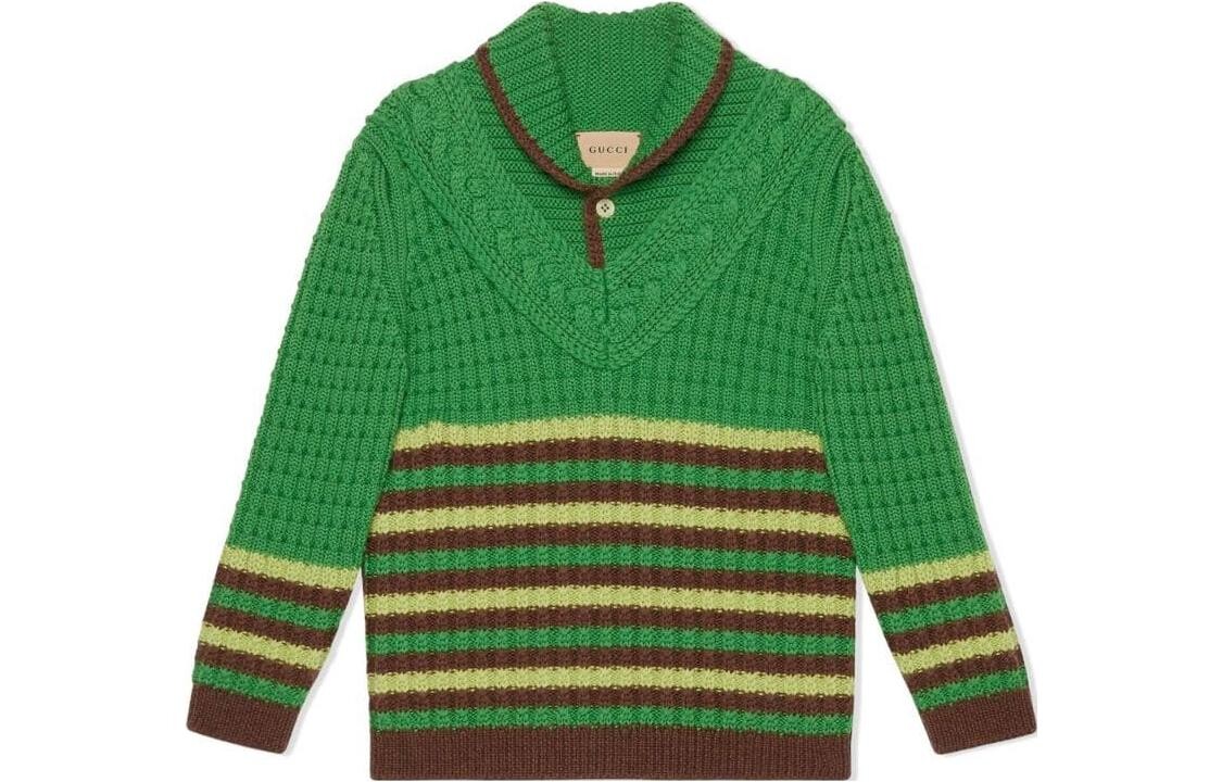 Детский свитер Gucci, зеленый
Детский свитер Gucci, зеленый