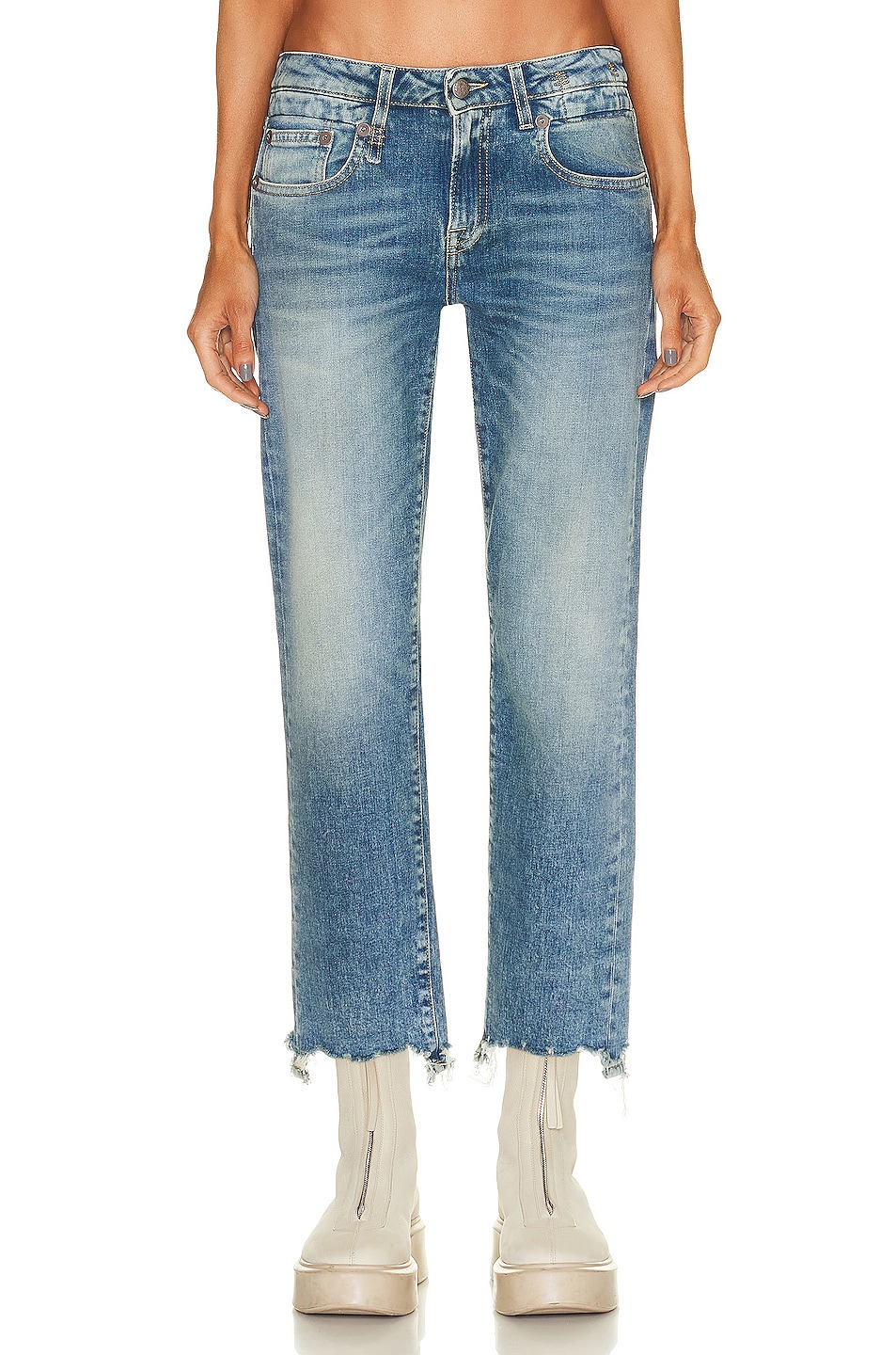 Брюки Boy Rip Straight Leg R13, Jasper Stretch
Брюки Boy Rip Straight Leg R13, Jasper Stretch