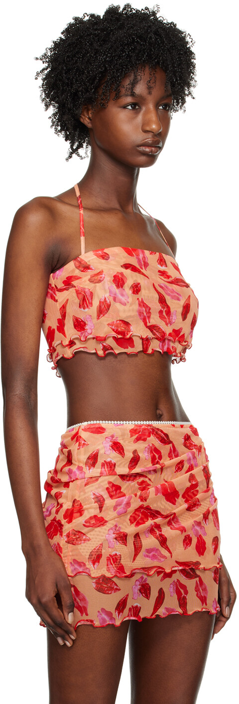 Красная майка с графическим рисунком Marco Rambaldi
Красная майка с графическим рисунком Marco Rambaldi