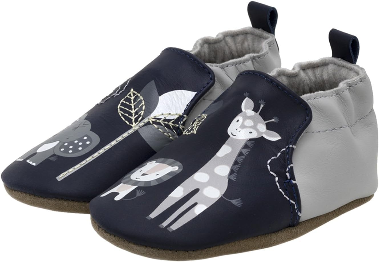 Пинетки Robeez для мальчиков и мягкие обувь с противоскользящей подошвой для кроватки, тапочки-мокасины для младенцев и малышей, 0-24 месяца, темно-синий
Пинетки Robeez для мальчиков и мягкие обувь с противоскользящей подошвой для кроватки, тапочки-мокасины для младенцев и малышей, 0-24 месяца, темно-синий