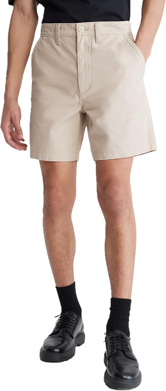 Мужские шорты-чиносы Calvin Klein Utility, White Pepper
Мужские шорты-чиносы Calvin Klein Utility, White Pepper