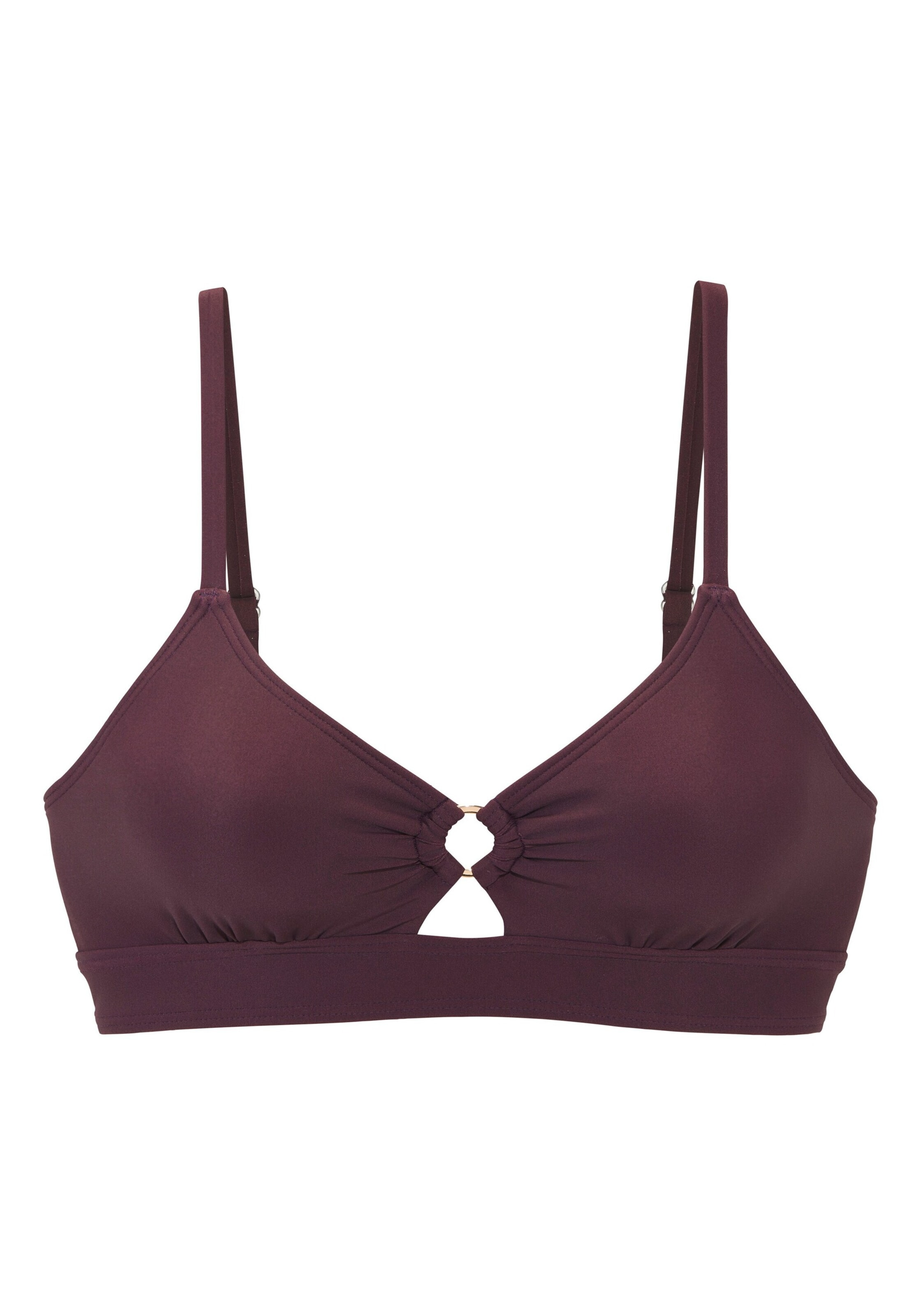 LASCANA Топ бикини Triangle в цвете Aubergine
LASCANA Топ бикини Triangle в цвете Aubergine