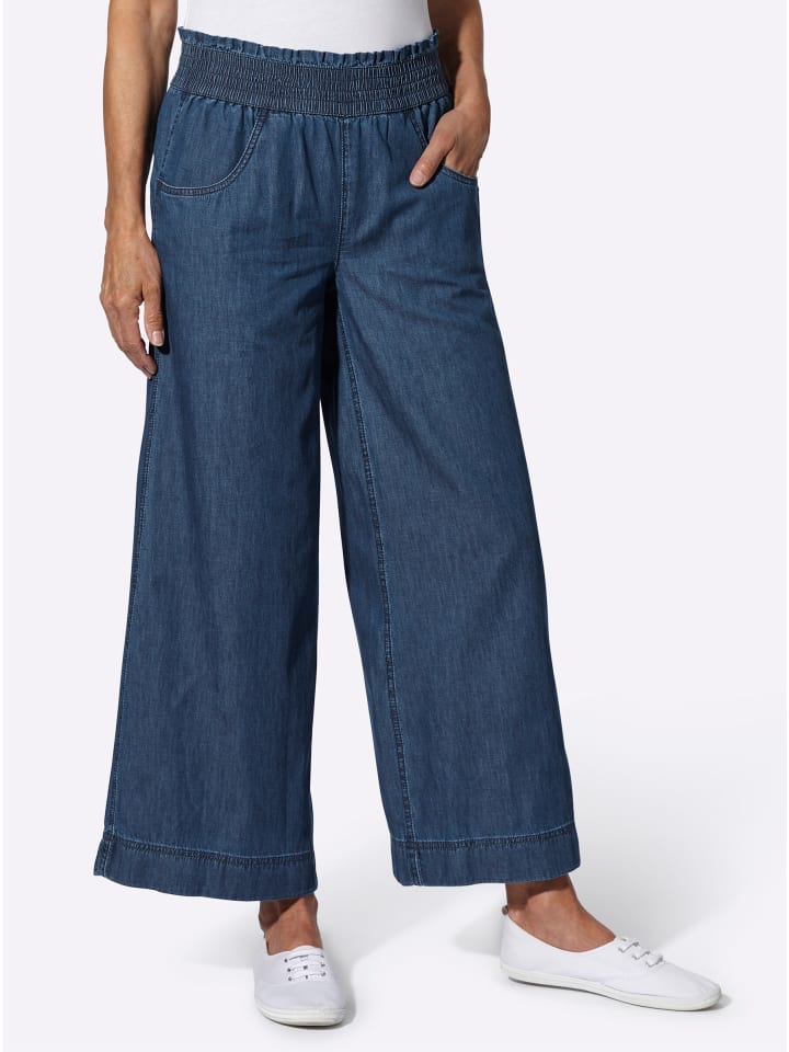 Джинсы цвета синего камня Sieh an!
Джинсы цвета синего камня Sieh an!