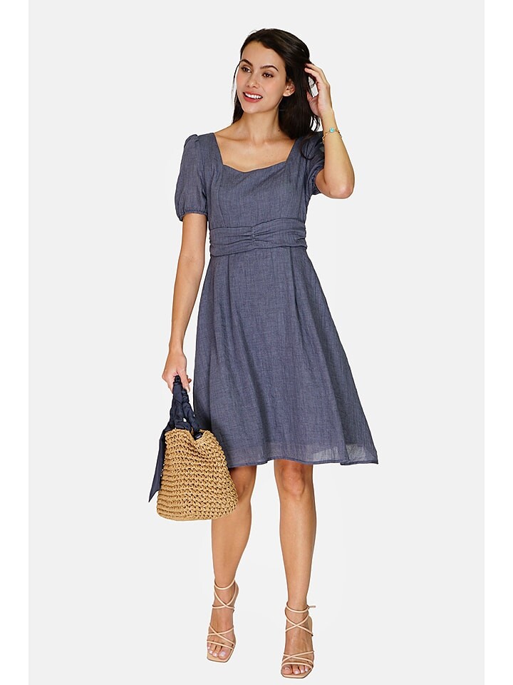 Короткое платье Le Jardin du Lin Leinen, темно-синий
Короткое платье Le Jardin du Lin Leinen, темно-синий