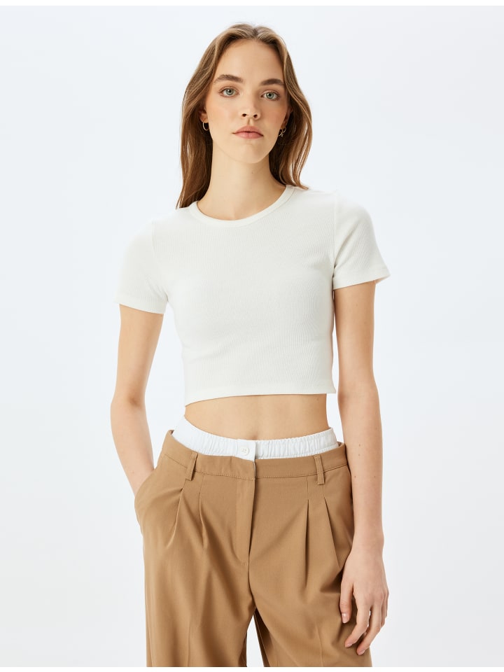 Футболка KOTON, экрю
Футболка KOTON, экрю