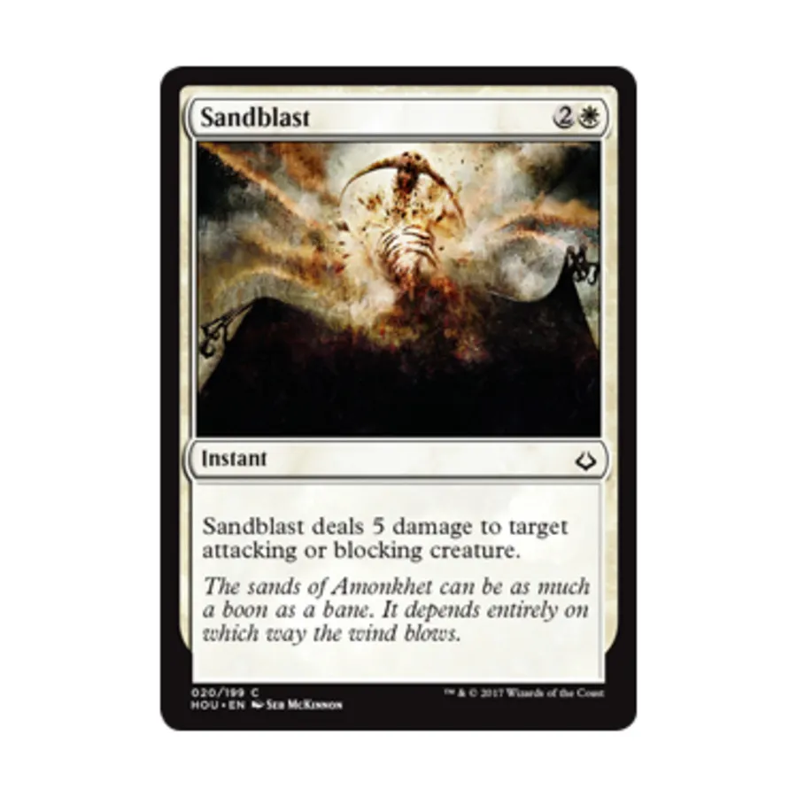 CCG Пескоструйная обработка (C) (Фольга), MTG - Hour of Devastation
CCG Пескоструйная обработка (C) (Фольга), MTG - Hour of Devastation