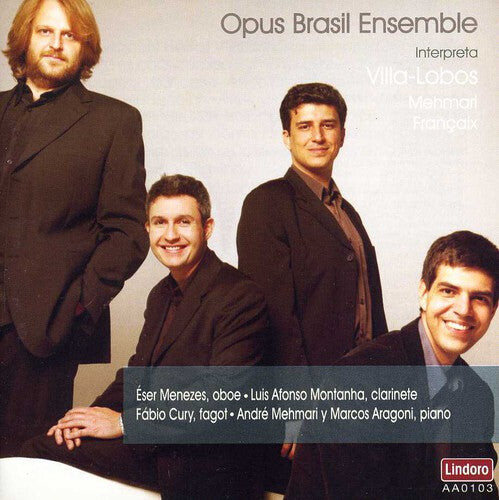 CD диск Opus Brasil Ensemble: Music for Oboe Clarinet & Bassoon
CD диск Opus Brasil Ensemble: Music for Oboe Clarinet & Bassoon
