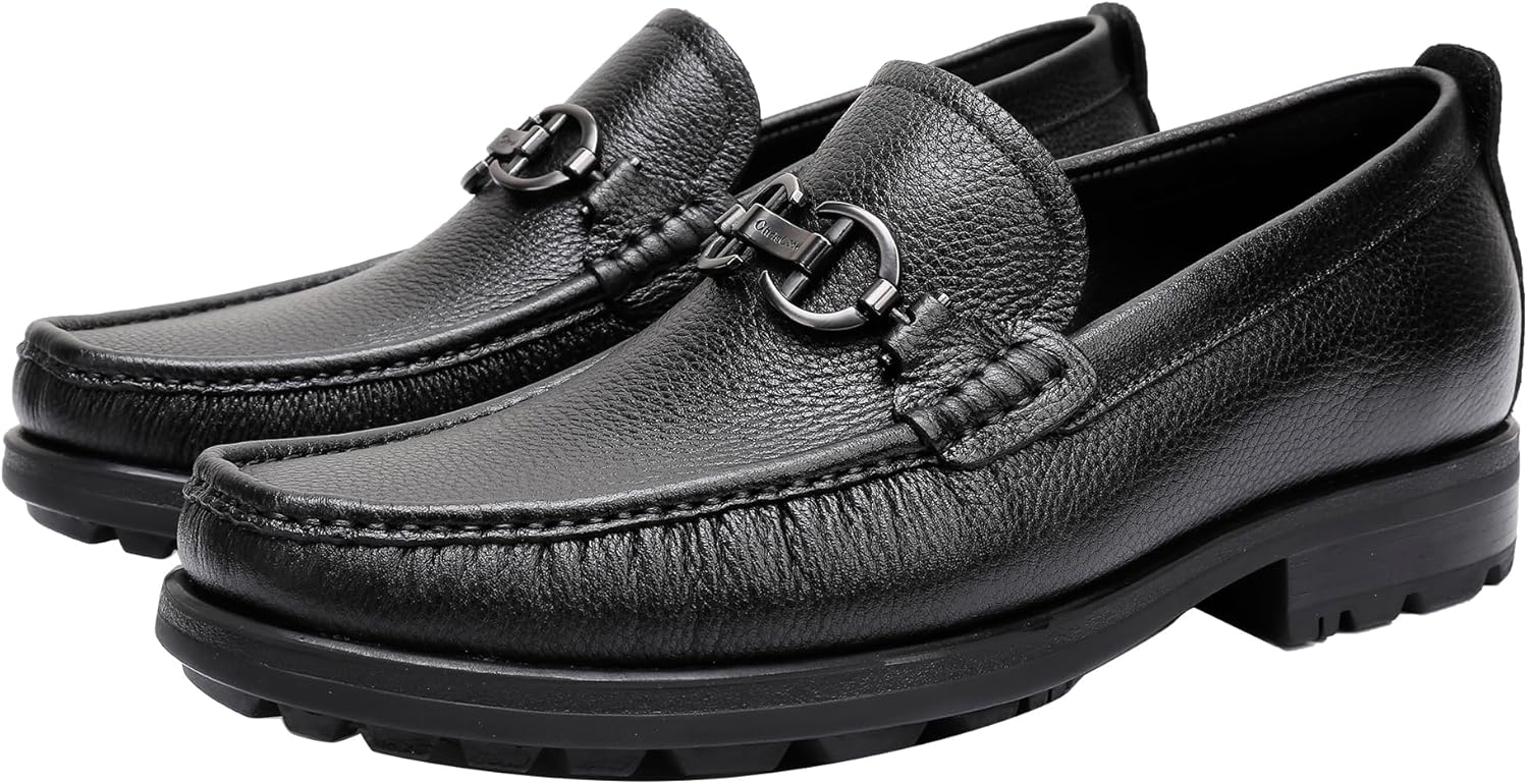 Мужские лоферы Mokolife, кожаные пенни-лоферы для мужчин, черный
Мужские лоферы Mokolife, кожаные пенни-лоферы для мужчин, черный