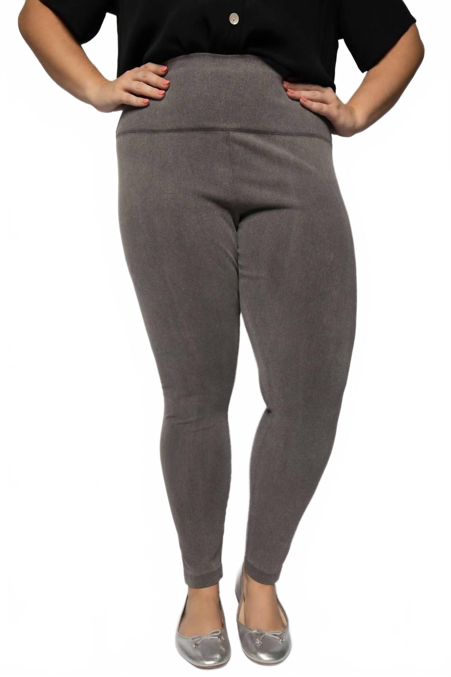 Джинсовые леггинсы плюс размера в темно-сером цвете Lysse, темно-серый
Джинсовые леггинсы плюс размера в темно-сером цвете Lysse, темно-серый