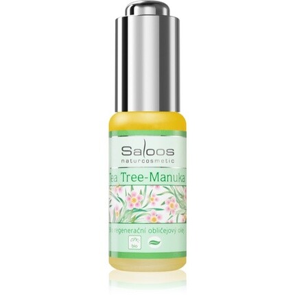 Saloos Bio Skin Oils Успокаивающее и регенерирующее масло чайного дерева и мануки - 20 мл, для кожи, склонной к акне
Saloos Bio Skin Oils Успокаивающее и регенерирующее масло чайного дерева и мануки - 20 мл, для кожи, склонной к акне