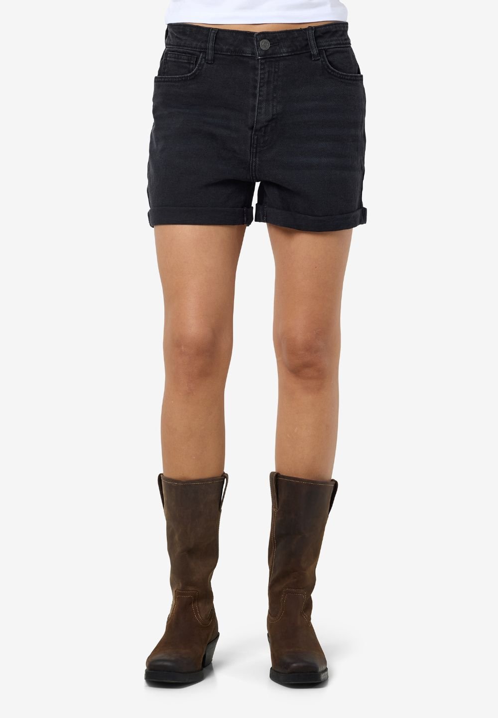 Джинсовые шорты NMMONI Noisy May, черный 
Джинсовые шорты NMMONI Noisy May, черный