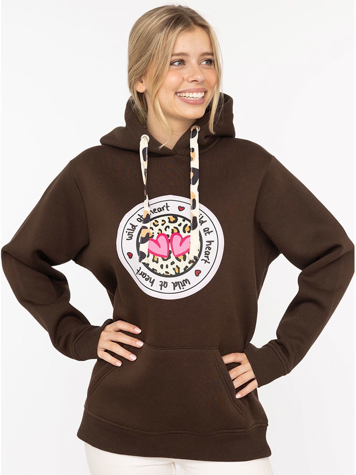 Толстовка Келли коричневого цвета Zwillingsherz
Толстовка Келли коричневого цвета Zwillingsherz