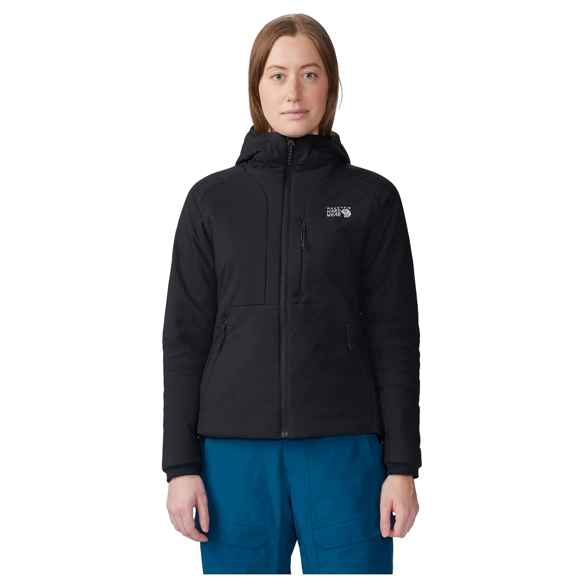 Женская толстовка Kor Stasis с капюшоном-утеплителем Mountain Hardwear, Black
Женская толстовка Kor Stasis с капюшоном-утеплителем Mountain Hardwear, Black