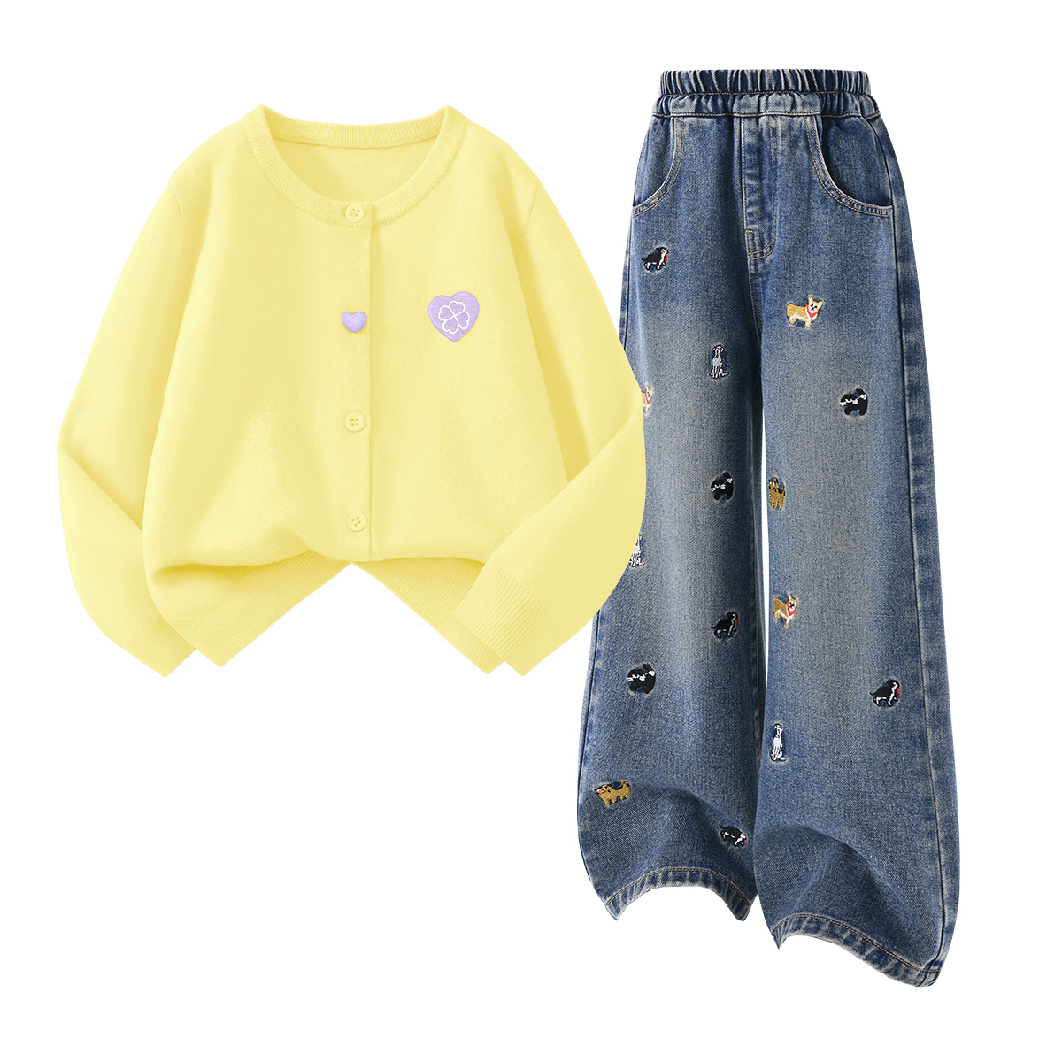 Детская повседневная спортивная одежда Disney, светло-желтый
Детская повседневная спортивная одежда Disney, светло-желтый