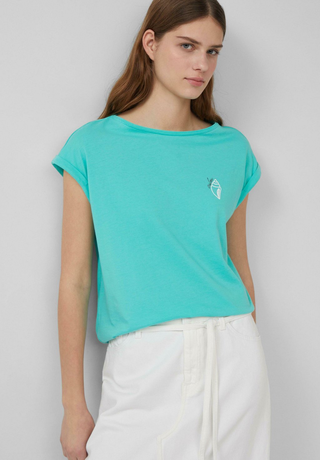 Футболка с принтом MIT UND ÜBERSCHNITTENEN SCHULTERN s.Oliver, мятный
Футболка с принтом MIT UND ÜBERSCHNITTENEN SCHULTERN s.Oliver, мятный