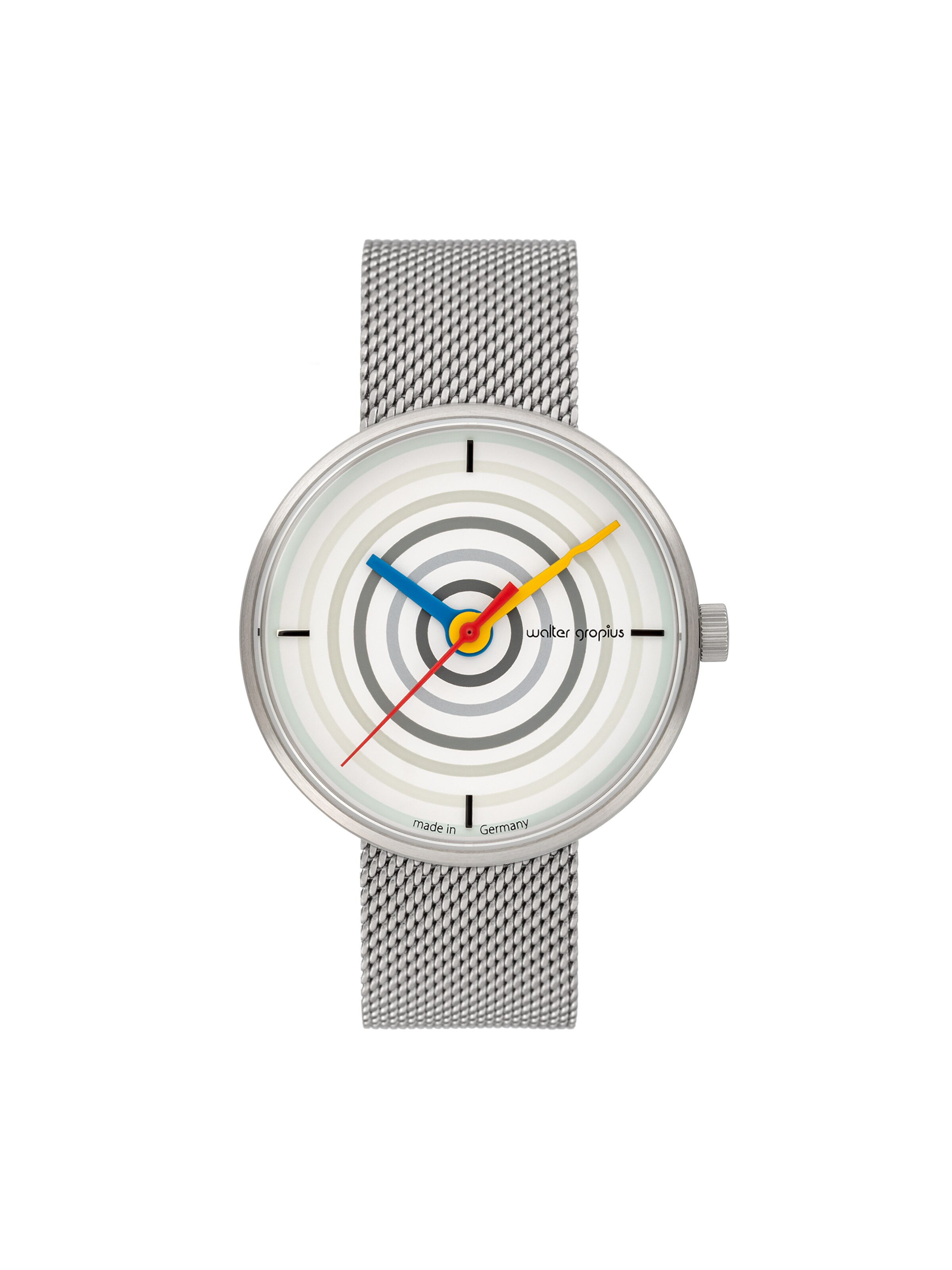 WALTER GROPIUS Часы Analog 'SPACE LOOPS' в серебристом цвете
WALTER GROPIUS Часы Analog 'SPACE LOOPS' в серебристом цвете