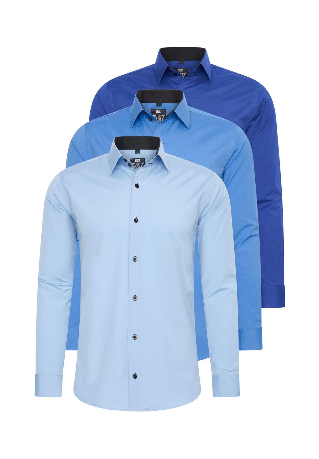 Рубашка (3 шт) с длинными рукавами, приталенного кроя RUSTY NEAL, синий
Рубашка (3 шт) с длинными рукавами, приталенного кроя RUSTY NEAL, синий