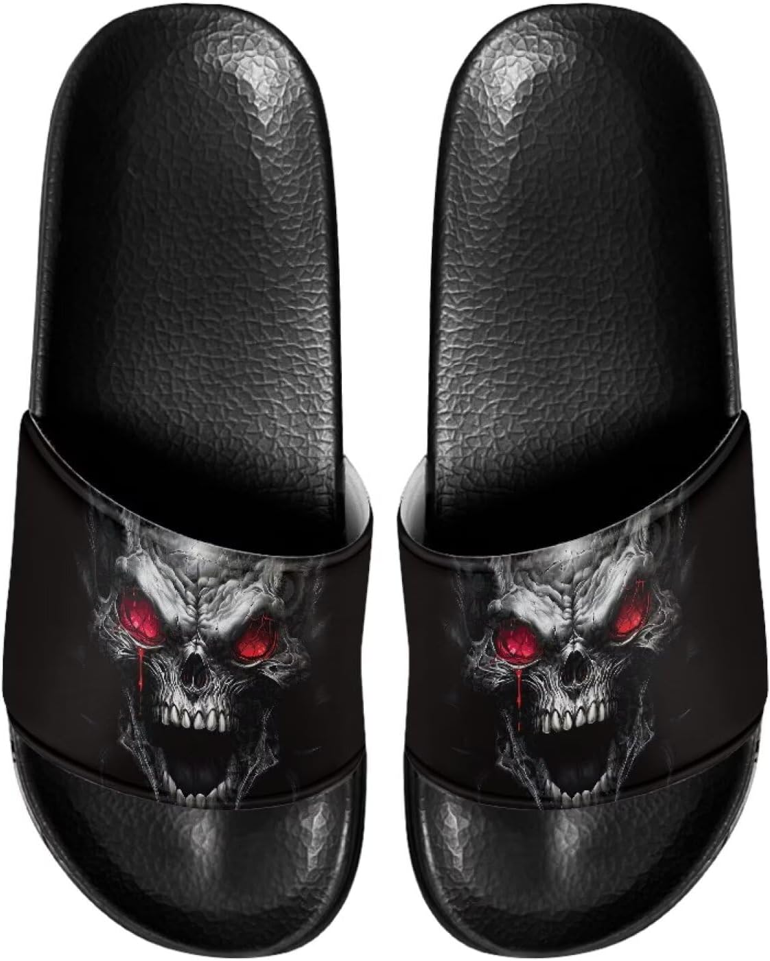 Мужские шлепанцы с нескользящей подошвой, для ванной, быстросохнущие, легкие, подходят для душа, пляжа и повседневной прогулки Ocwfudsx, Ferocious Skull
Мужские шлепанцы с нескользящей подошвой, для ванной, быстросохнущие, легкие, подходят для душа, пляжа и повседневной прогулки Ocwfudsx, Ferocious Skull