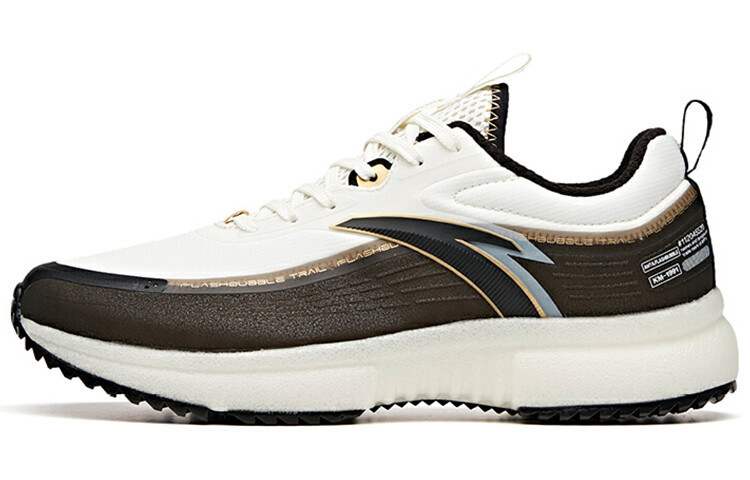 Коллекция беговых кроссовок для бега для мужчин с низким верхом черного/белого цвета Anta