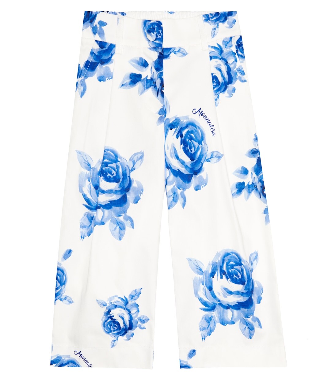 Широкие брюки из хлопка с цветочным принтом Monnalisa, разноцветный
Широкие брюки из хлопка с цветочным принтом Monnalisa, разноцветный