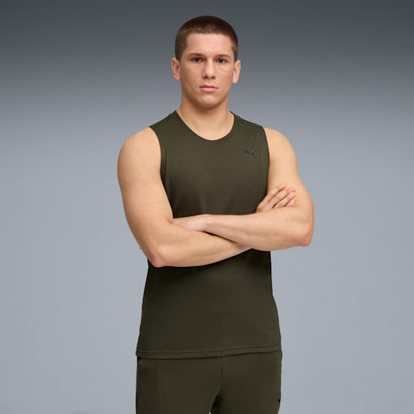 Мужская тренировочная майка из ткани «трибленд» Train All Day Tech Puma, зеленый
Мужская тренировочная майка из ткани «трибленд» Train All Day Tech Puma, зеленый