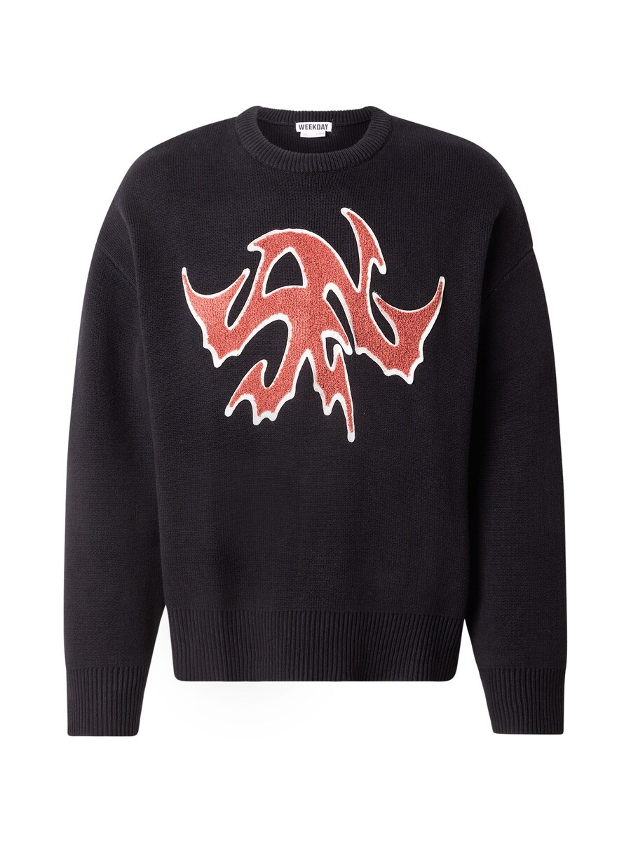 Свитер WEEKDAY Cypher, черный
Свитер WEEKDAY Cypher, черный