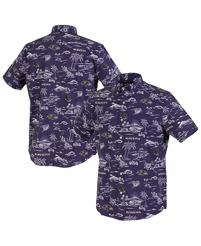 Мужская фиолетовая рубашка на пуговицах Baltimore Ravens Kekai Performance Reyn Spooner
Мужская фиолетовая рубашка на пуговицах Baltimore Ravens Kekai Performance Reyn Spooner