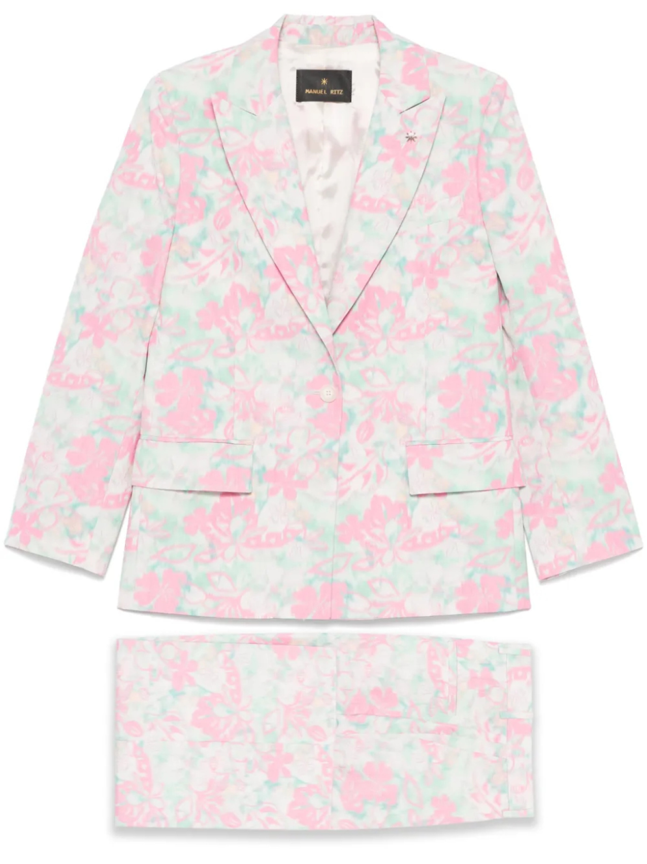 Костюм Manuel Ritz с цветочным принтом, розовый
Костюм Manuel Ritz с цветочным принтом, розовый